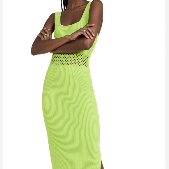 Jonathan Simkhai Dresses & Skirts - Jonathan Simkhai Loren Compact Crochet Rings Midi Dress